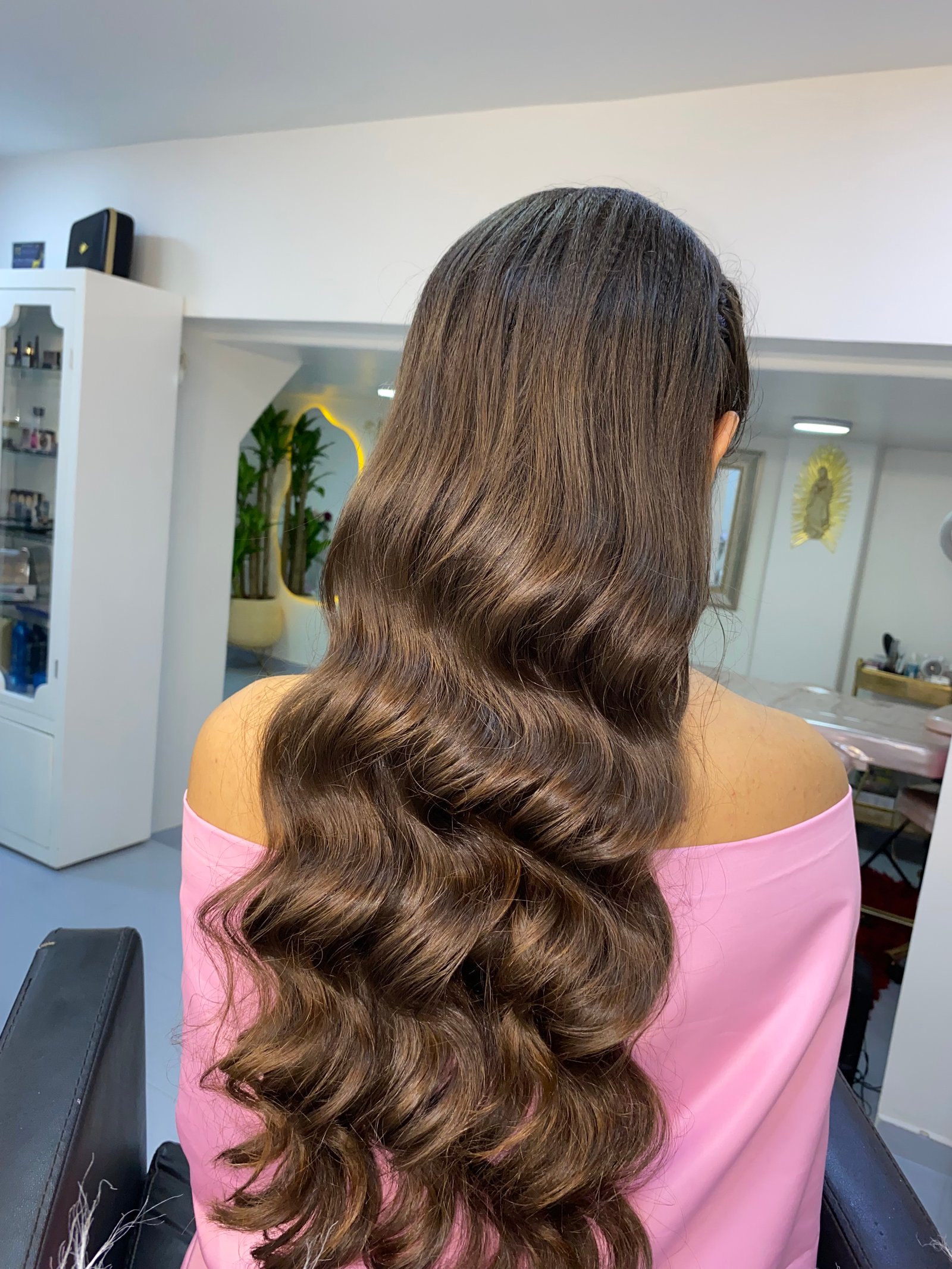 SEMI RECOGIDO CON ONDAS